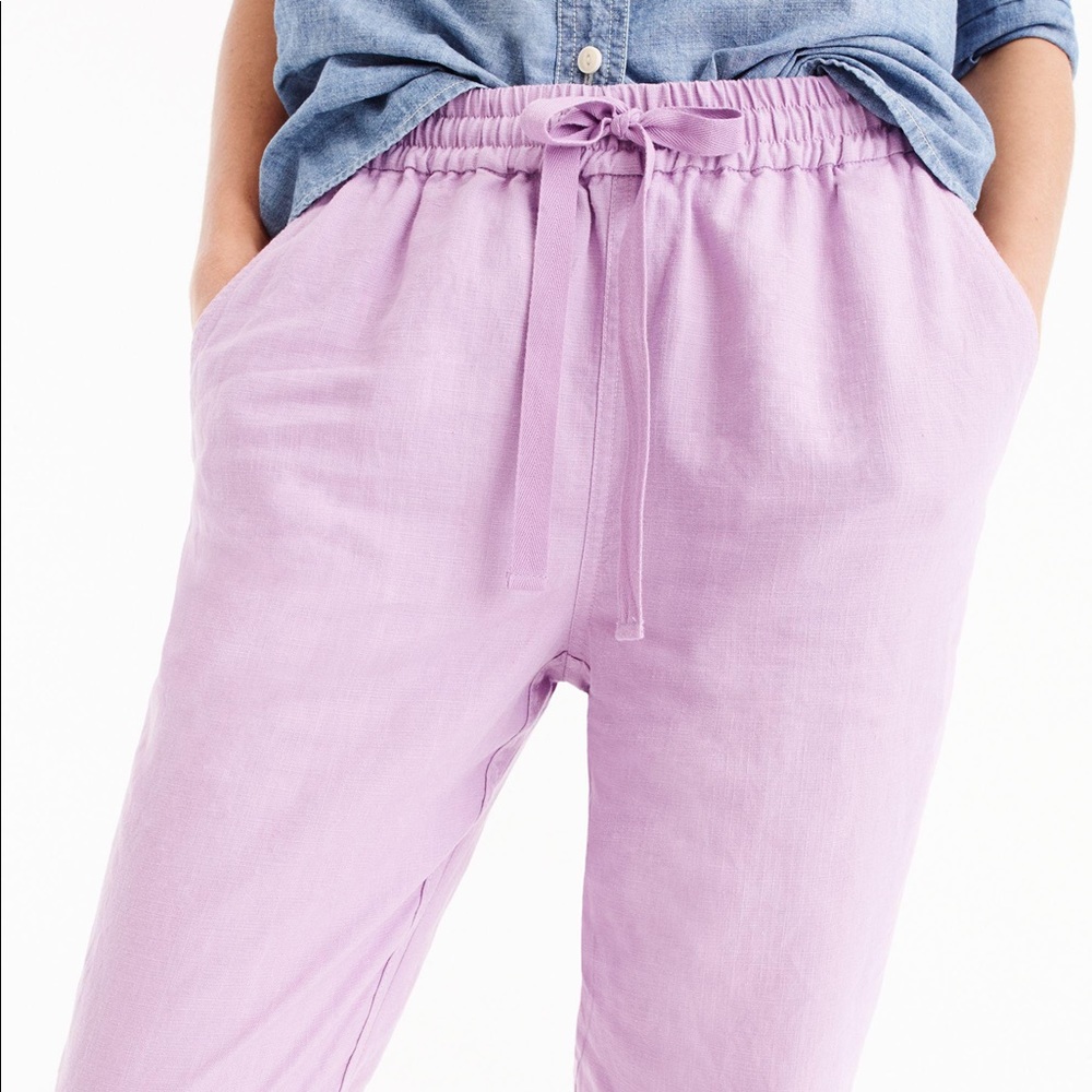 J. Crew Pink Jogger Pants - Picture 5 of 6